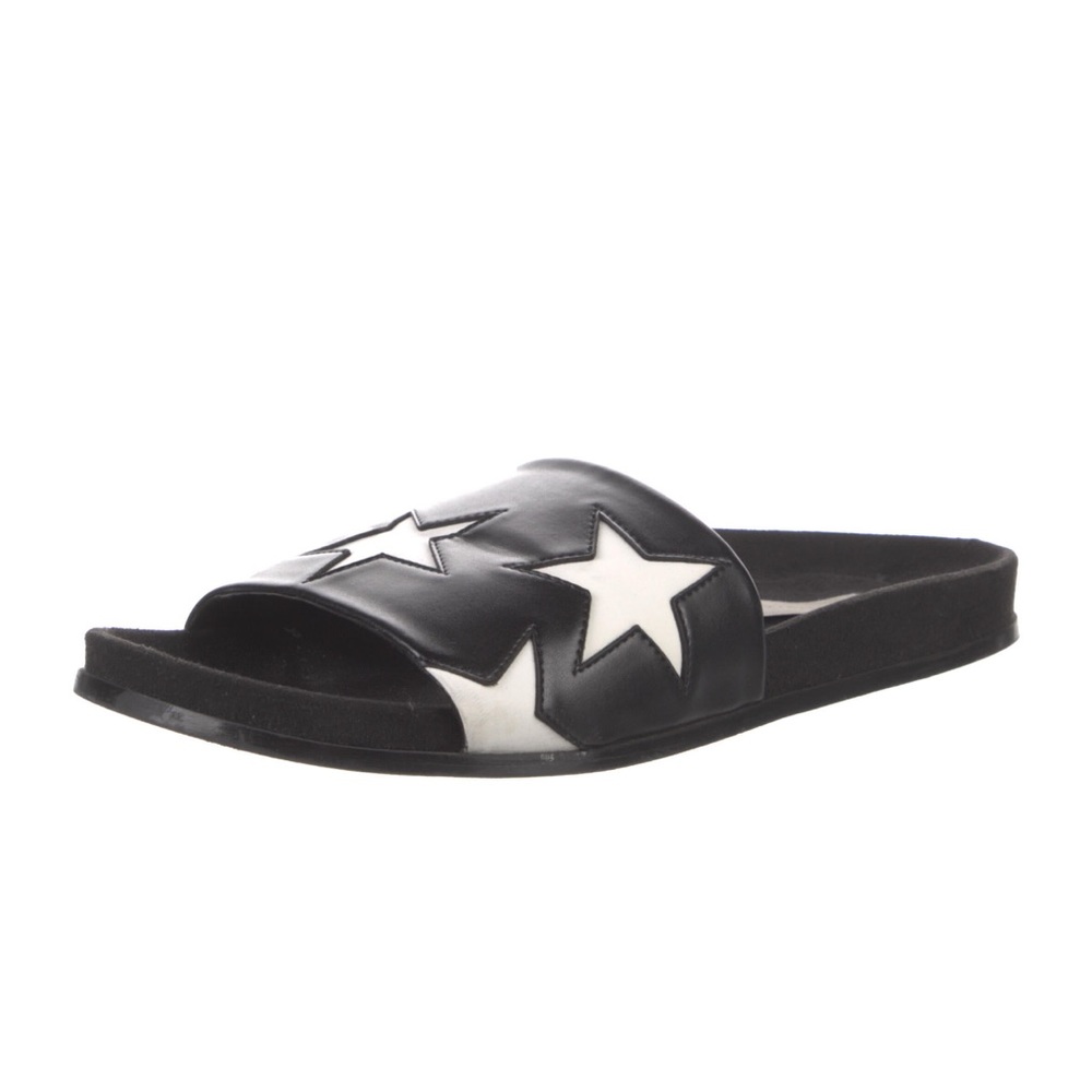 Stella McCartney - Leather Printed Slides